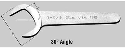Chrome Service Wrench 30 Deg Angle - 1-9/16