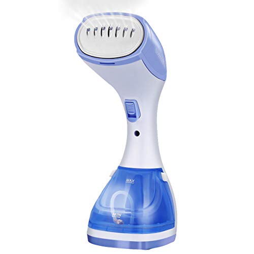 Godmorn Handheld Garment Steamer, 1100w Powerful Steamer for Clothes, 30s Fast Heat-up Wrinkle Remover, Adjustable Knob for Controlling Steam Volume, 100% Safe, 200ml Capacity for Home and Travel