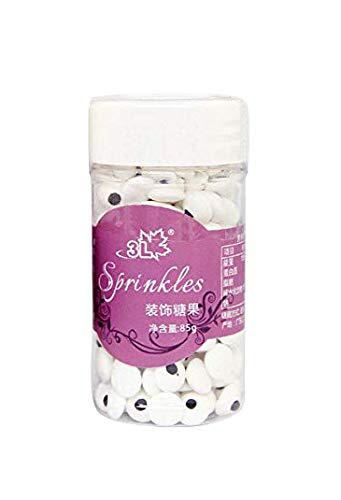 1 Bottle Candy Eyeballs Eyes Cake Cupcake Toppers Cookie Decorations Sweet Personalities Edible Candy For Christmas Cake Cupcakes Decoration(Small)