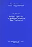 Generic Approach to Schedulability Analysis of Real-Time Systems, Fersman, Elena, 9155457746