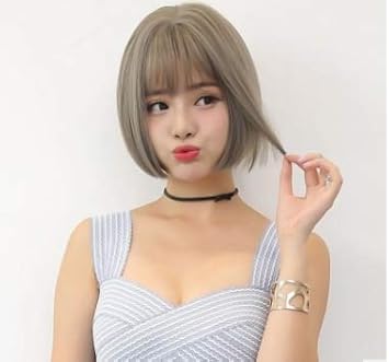 Amazon Com Women S Short Hair Short Straight Hair Bobo Realistic