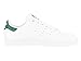 adidas Originals Men's Stan Smith Vulcanized Sneaker, White/White/Green, 9