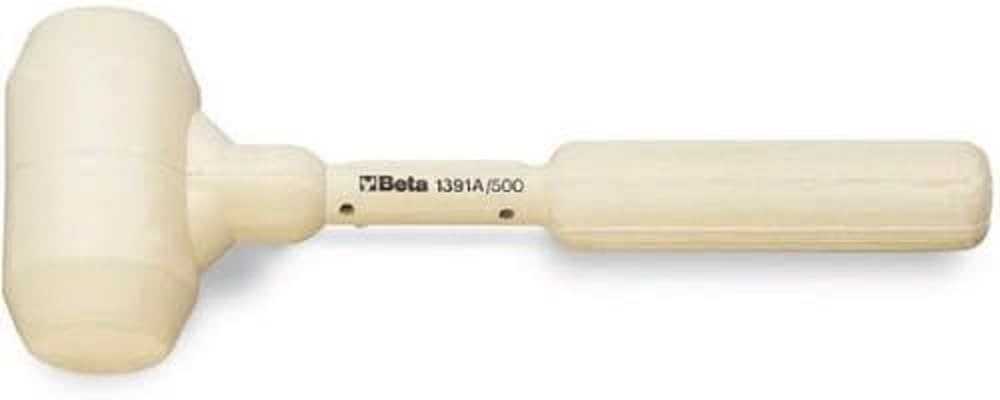 Beta 13910205 Model 1391 A500 Dead-blow Hammers for Tile Workers, Entirely Covered with Rubber, 500gm