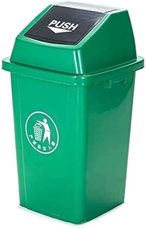 Amazon.com: CY&WIN Garbage Trunk 100 Liter Trash Outside Plastic Trash