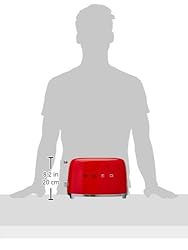 SMEG 2 Slice Toaster with 6 Presets and Defrost