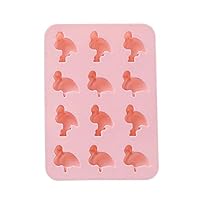 Monbedos Silicone Flamingo Muffin Cupcake Tins Moulds Pudding Mold Reusable DIY Durable