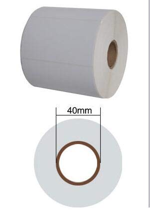 Label Label - White Paper Sticker Label Rolls Barcode Self Adhesive 90 50 Mm 1000 Pcs Roll - Brother Maker Printer Paper Mount Dispenser Roll Post Circle Label Hook Roller Thermal Machine - Thumbnail 3