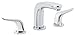 hansgrohe 04196000 Metro E 3-Hole Roman Tub Set Trim, Chrome