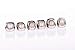 GF-sports store A Set of 6 Pittsburgh Steelers Super Bowl Championship Replica Ring by Display Box Set-(White)