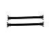 GM Genuine Accessories 19202488 Roof Rack Cross Rail , Black