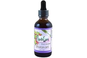 Herb Lore Shatavari Root Extract Tincture - 2 fl oz - Liquid Shatavari Drops (Asparagus Racemosus) for Lactation and Wellness Support - Alcohol Free