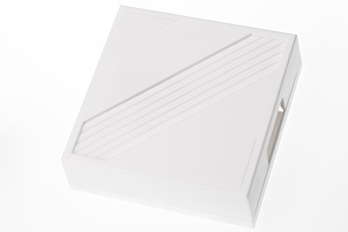 HUBER Zweiklang Mechanical Doorbell for the Front Door, Mechanical Doorbell, House Door, Door Chime Transformer Operated, 75 dB(A), Doorbell 8V-12V