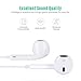 2 Pack Earphones/Earbuds/Headphones, Totech 3.5 mm Earphones HD Sound Bass with Mic and Switch Song Control for IP 6s/6 Plus/5s/5c/5/4s/SE Pad/Pod 7 Samsung Galaxy/Note and Android Smartphonesthumb 2