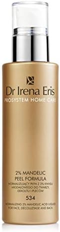 DR IRENA ERIS Makeup Removal and Skin Cleansing - NORMALIZING 2% MANDELIC Acid Liquid for FACE, DÉCOLLETAGE and Neck - 200 ml