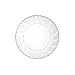 Premium Clear Plastic Plates By Alpha & Sigma - 100pcs 6