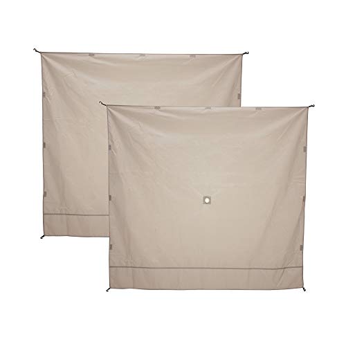 Gazelle Wind Panel Accessory for Portable Canopy Gazebo Screen Tents, 2 Pack (2 Pack)