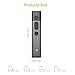 Doosl Presentation Remote, 2.4 GHz Wireless Presenter Powerpoint PPT Clicker Slider Changer Green Laser Pointer