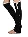 HENGSONG Crochet Lace Button Down Leg Knit Warm Boot Socks Knee High Adult Girls