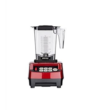 JTC OmniBlend V 3HP Commercial Professional Series Kitchen Blender with 1.5L BPA-Free Jug (Maroon)