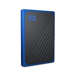 WD 500GB My Passport Go SSD Cobalt Portable
