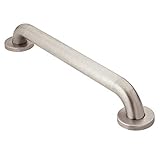Moen R8936P Home Care 36-Inch Concealed Screw Bath Safety Bathroom Grab Bar, Peened