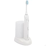 Power Rechargeable Electric Toothbrush w/Sonic Wave Technology & UV Sanitizer - Includes Induction Charging Base & 3 Brush Heads