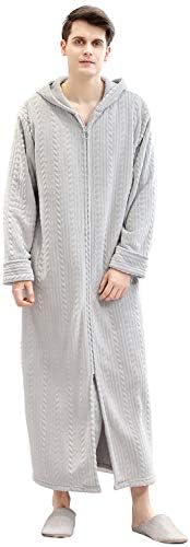 Honour Fashion 着る毛布 メンズ レディース ロング フード付き ルームウェア パジャマ 着るブランケット もこもこ あったか 防寒