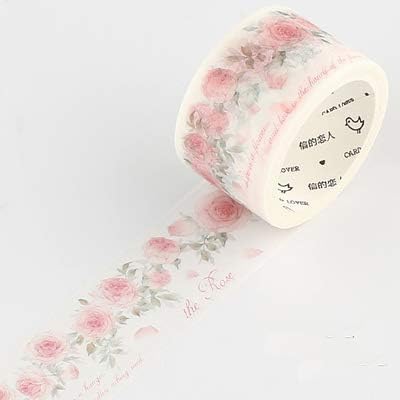 Amazon マスキングテープ かわいい 花柄シリーズ 人気 マステ 手帳 シール インテリア 飾り 手帳テープ 2 マスキングテープ 文房具 オフィス用品