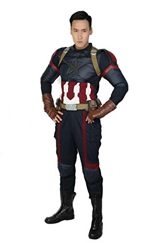 Theatrical Avengers Captain America Costumes - Captain America Costume Adult