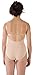 Capezio Women's Low Back Leotard Shaper with Transition Straps, Nude, Large