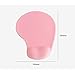 Aigemi Mouse Pad, Mouse Pad with Gel Wrist Support (Pink)