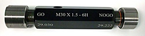 M30 X 1.50 Class 6H Taperlock Thread Plug Gage Set
