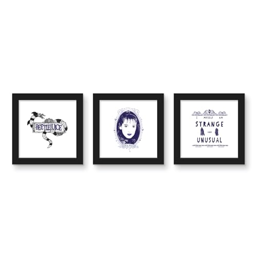 Trends International Gallery Pops Beetlejuice - Lydia Deetz Wall Art Bundle (3-…