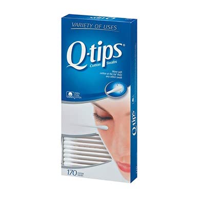 Q TIPS COTTON SWABS SIZE 170S Q-TIPS COTTON SWABS 170 CT (PACK OF 2)