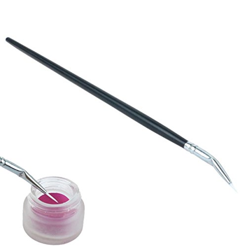 1 Pc Makeup Brushes Sets Eyeshadow Eyeliner Eye Brow Cosmetics Make Up Tool Foundation Natural Beauty Palette Delightful Popular Eyes Faced Colorful Rainbow Hair Highlights Glitter Girls Travel Kit