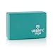 URBNFit Yoga Block – 1PC – Moisture Resistant High Density EVA Foam Block – Improve Balance and Flexibility Perfect for Home or Gym – Free PDF Workout Guide (Teal)thumb 1