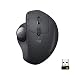 Logitech MX Ergo Wireless Trackball Mouse - Adjustable Ergonomic Design, control and Move Text/Images/Files Between 2 Windows and Apple Mac Computers (Bluetooth or USB), Rechargeable, Graphite primary