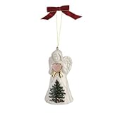 Spode 1667846 Angel Ornament, Green
