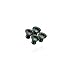 Strike Industries 1911 Torx Grip Slimline Screws with Blue Finish x4 pcs (Bushings Sold Separately)