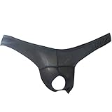 YiZYiF Men's Sexy Thongs Crotchless Underwear Sold by SHIFANG