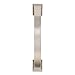 Amerock | Cabinet Pull | Satin Nickel | 3-3/4 inch (96 mm) Center to Center | Candler | 1 Pack | Drawer Pull | Drawer Handle | Cabinet Hardware