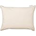 AllerEase Organic Cotton Pillow Protectors, Standard/Queen, Beige Cream/White 2 Count