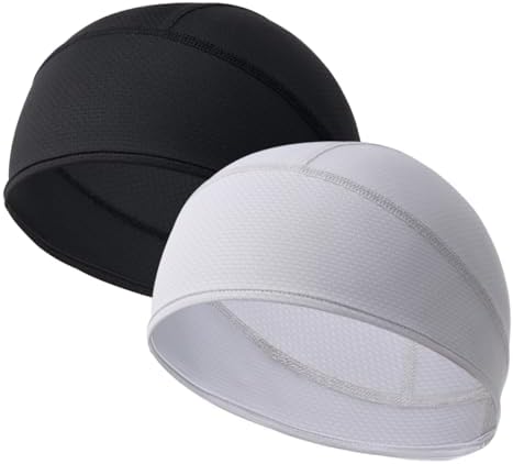 WTACTFUL Cooling Skull Cap for Men Women Breathable Running Caps