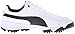 PUMA Men's Golf ACE Shoe, White/Black/High Risk Red, 10 M US
