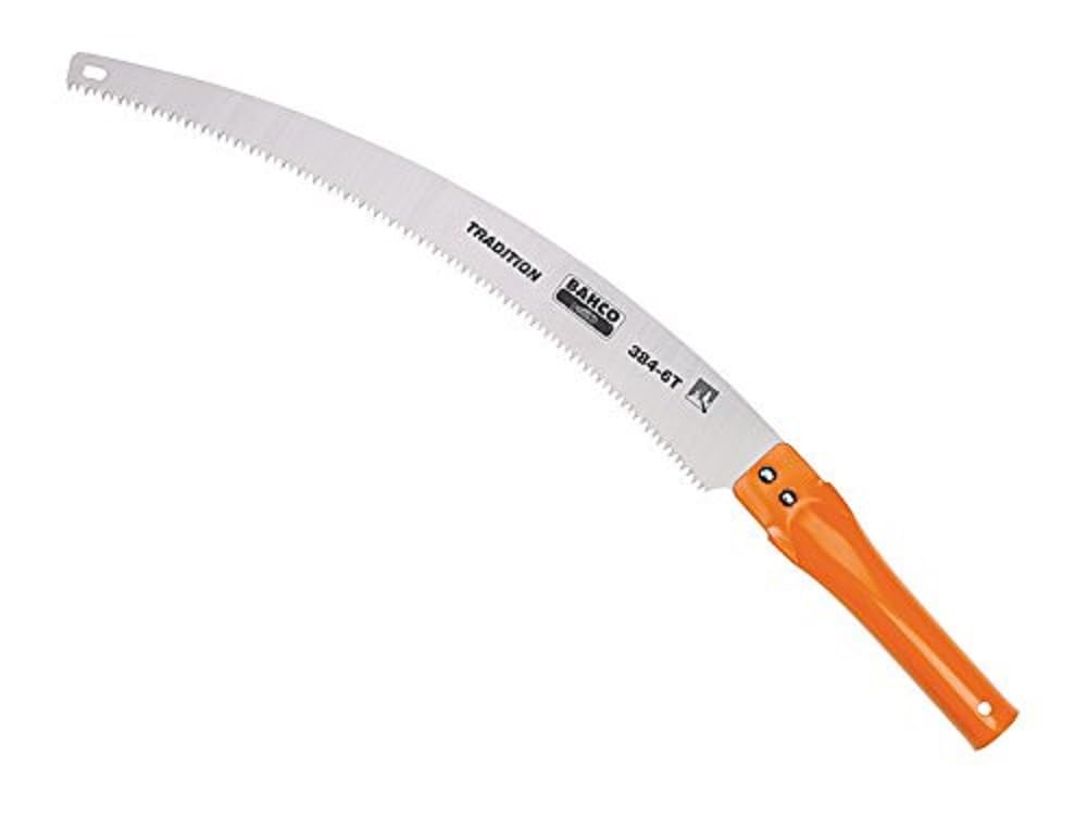 BAHCO 384-5T PRUNINGSAW, 5TPI, Silver/Orange