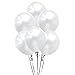 White Latex Balloons for Wedding Birthday Party Baby Shower Decor 100 Count