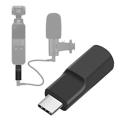 O'woda Type C USB-C to 3.5mm Microphone Audio Adapter Compatible with DJI OSMO Pocket Accessories - Thumbnail 7