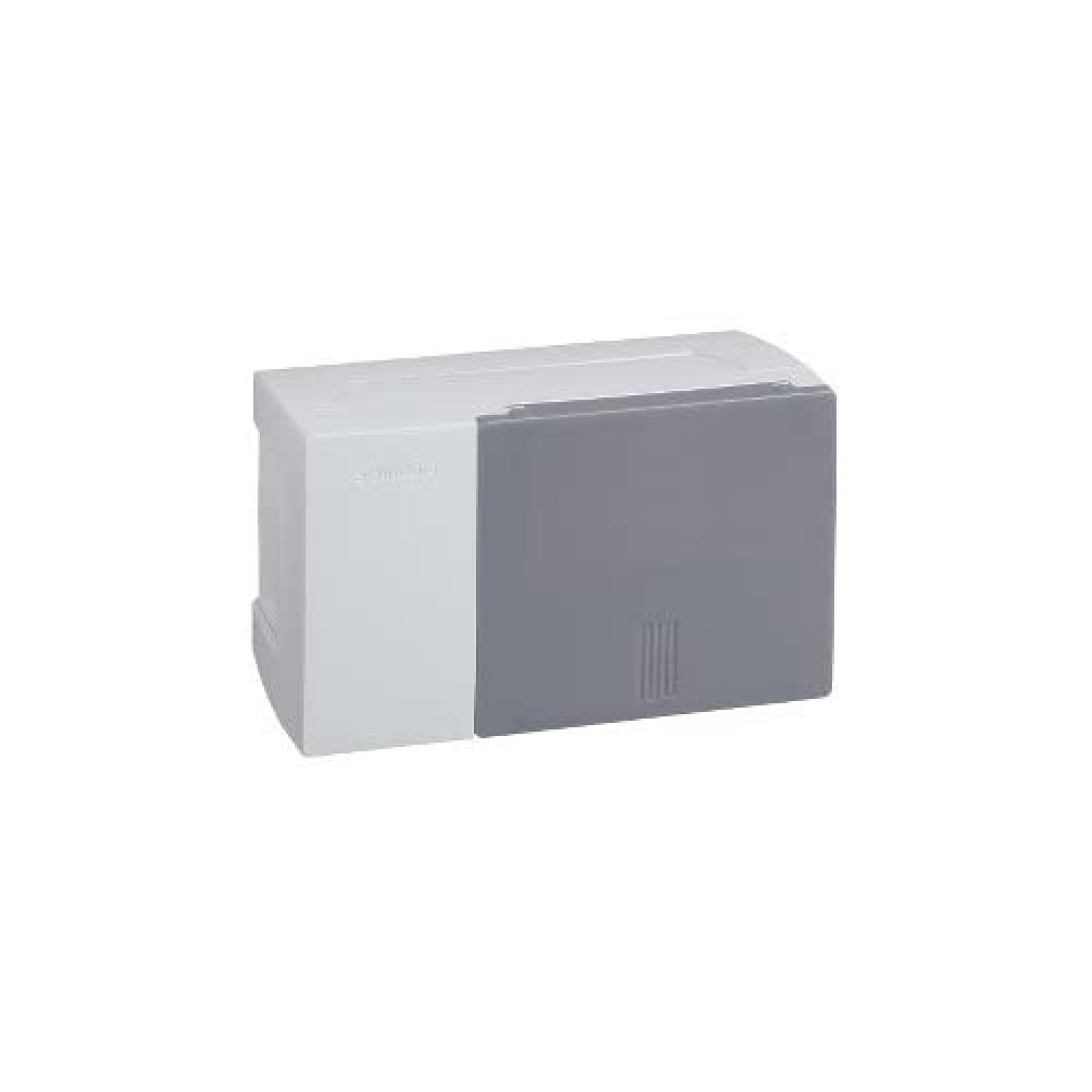 Schneider MIP10104T Modular 4M PD Mini Pragma Surface Enclosure, White