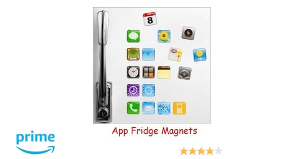 App Imanes de nevera a su vez tu frigorífico en un iphone: Amazon ...