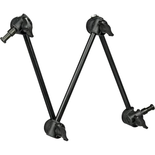 Manfrotto 196AB-3 - Accesorio para trípode con espigote, 3 secciones (Negro, 0.5 kg, 850 mm, Aluminio, 1 kg)